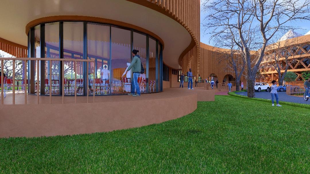 The Northern Star Centre — entrance facade